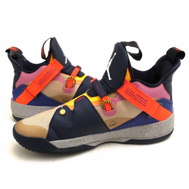 ○ナイキ NIKE ハイカットスニーカー BV5072-200 AIR JORDAN 33 PF VISIBLE UTILITY エアジョーダン ファストフィットシステム メ 中古_2