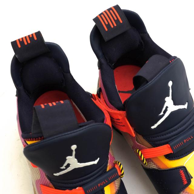 ○ナイキ NIKE ハイカットスニーカー BV5072-200 AIR JORDAN 33 PF VISIBLE UTILITY エアジョーダン ファストフィットシステム メ 中古_4