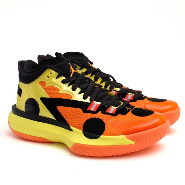 ○ナイキ NIKE Zion Williamson ザイオンウィリアムソン NARUTO ナルト ローカットスニーカー DQ5569-780 JORDAN ZION 1 SP PF ELE 中古_1