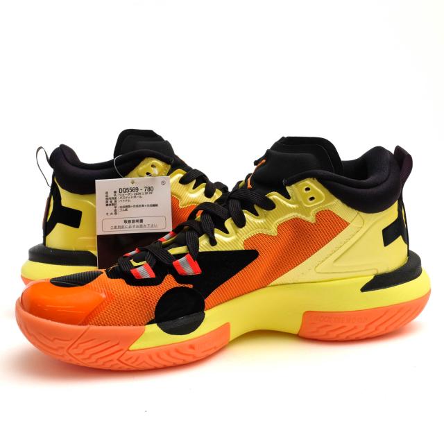 ○ナイキ NIKE Zion Williamson ザイオンウィリアムソン NARUTO ナルト ローカットスニーカー DQ5569-780 JORDAN ZION 1 SP PF ELE 中古_5