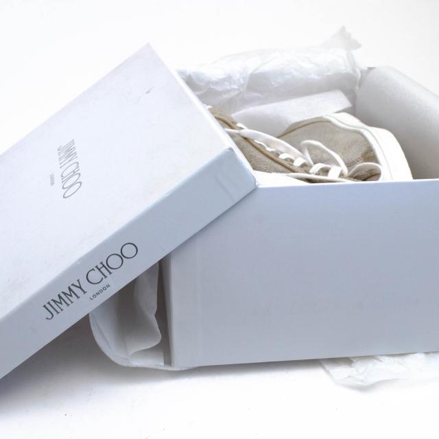 ○ジミーチュウ Jimmy Choo 牛革 ハイカットスニーカー COLT スタースタッズ メンズ 【中古】 中古_8
