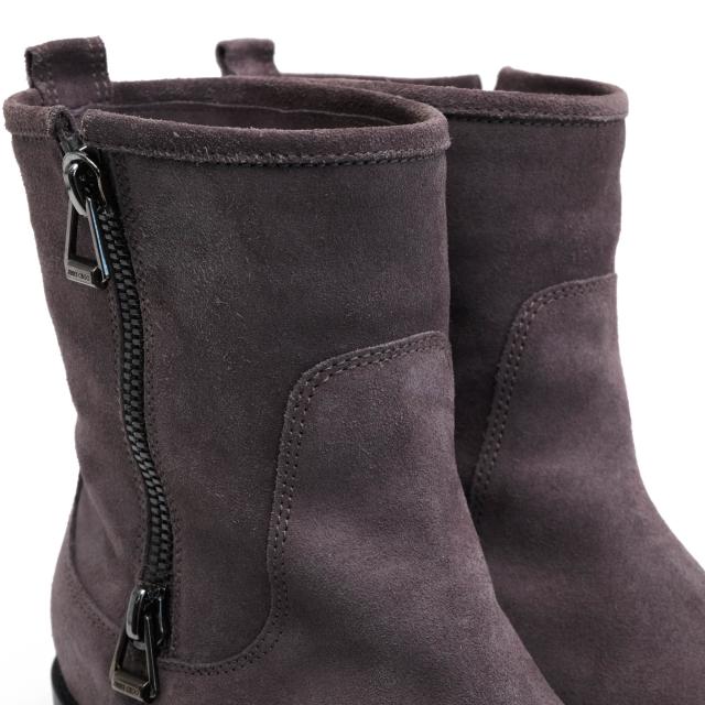 ○ジミーチュウ Jimmy Choo ショートブーツ 牛革 カーフ エンジニア