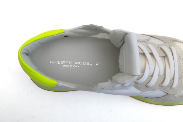 ○フィリップ モデル PHILIPPE MODEL 一部牛革 ローカットスニーカー