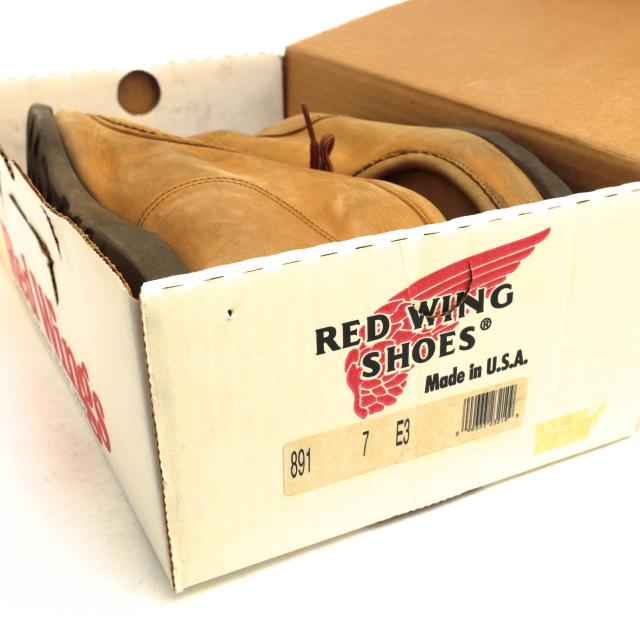 ○レッドウィング RED WING ヌバックレザー 牛革 チャッカブーツ 891