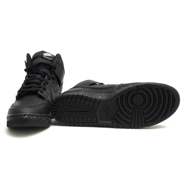 ○ナイキ NIKE UNDERCOVER アンダーカバー別注 Black 天然皮革 牛革 ハイカットスニーカー DQ4121-001 DUNK HIGH 1985 ダンク ハイ 中古_5