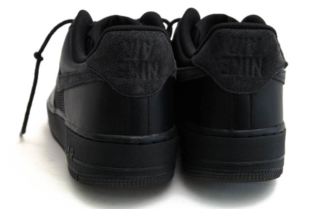 ○ナイキ NIKE Slam Jam スラムジャム ローカットスニーカー DX5590-001 Air Force 1 Low "Black and Off Noir" エアフォース1 ロ 中古