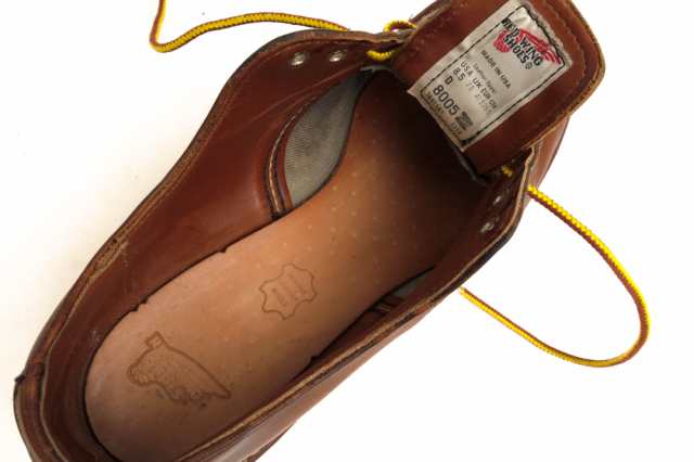 ○レッドウィング RED WING Copper Rough&Tough カッパーラフアンドタフ ビジネスシューズ 8005 WORK OXFORD ROUND TOE オックスフ 中古