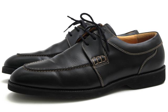 ○大塚製靴 Otsuka 牛革 エクストラライトソール ビジネスシューズ OT2007 Town タウン トラベラーズシューズ Uチップ メンズ 【中 中古