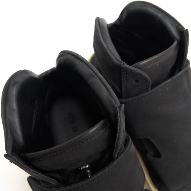 ○フィアオブゴッド FEAR OF GOD ヌバック 牛革 ハイカットスニーカー SKATE MID SNEAKER BLACK NUBUCK 3M TOE メンズ 【中古】 中古_5