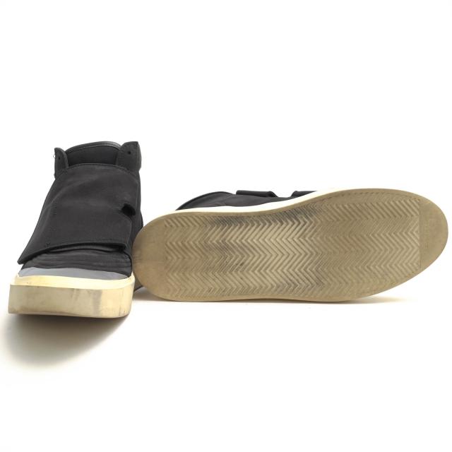 ○フィアオブゴッド FEAR OF GOD ヌバック 牛革 ハイカットスニーカー SKATE MID SNEAKER BLACK NUBUCK 3M TOE メンズ 【中古】 中古_6