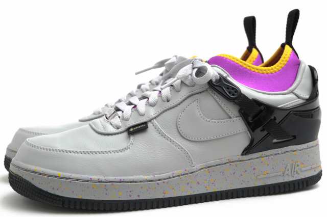 ○ナイキ NIKE UNDERCOVER アンダーカバー GORE-TEX ゴアテックス ローカットスニーカー DQ7558-001 Air Force 1 Low Grey Fog エ 中古