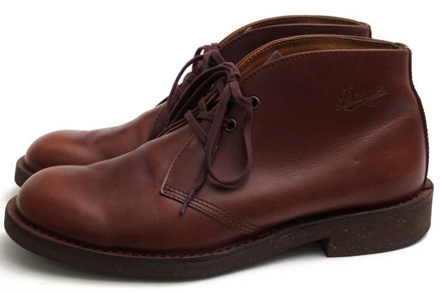 CHIPPEWAダークブラウン スエード チャッカブーツ 未使用◇バー