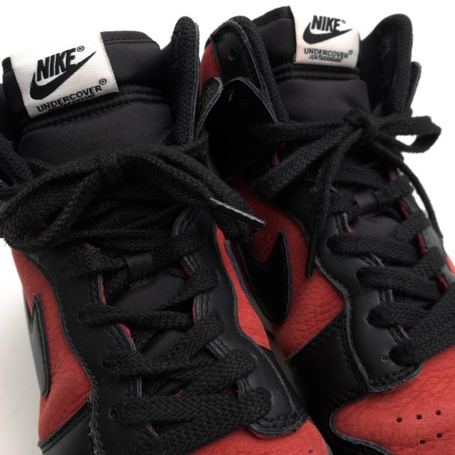 ○ナイキ NIKE UNDERCOVER アンダーカバー別注 Gym Red 天然皮革