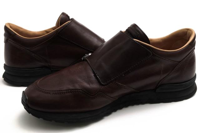 ○トッズ TOD'S 牛革 カーフ ローカットスニーカー XXM0XG0N540DVRS800 FIBBIETTE SPORTIVO XG ダブルモンクストラップ メンズ 【 中古_2