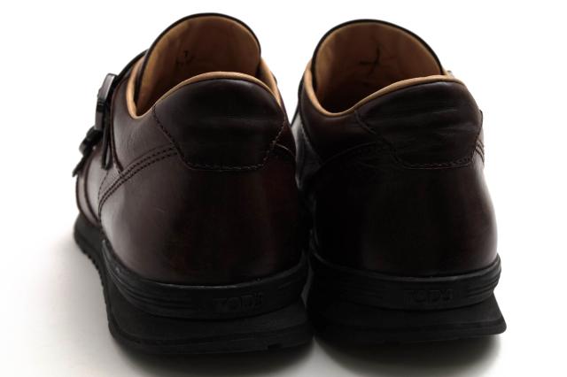 ○トッズ TOD'S 牛革 カーフ ローカットスニーカー XXM0XG0N540DVRS800 FIBBIETTE SPORTIVO XG ダブルモンクストラップ メンズ 【 中古_3