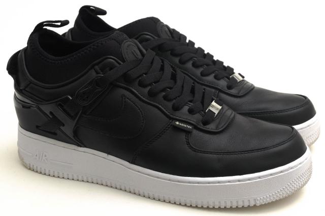 ○ナイキ NIKE UNDERCOVER アンダーカバー GORE-TEX ゴアテックス ローカットスニーカー DQ7558-002 Air Force 1 Low Black エアフ 中古 ローカット