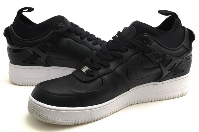 ○ナイキ NIKE UNDERCOVER アンダーカバー GORE-TEX ゴアテックス ローカットスニーカー DQ7558-002 Air Force 1 Low Black エアフ 中古 ローカット