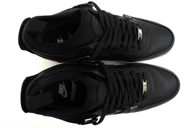 ○ナイキ NIKE UNDERCOVER アンダーカバー GORE-TEX ゴアテックス ローカットスニーカー DQ7558-002 Air Force 1 Low Black エアフ 中古 ローカット