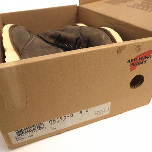 ○レッドウィング RED WING Gray Rough & Tough 牛革 トラクション