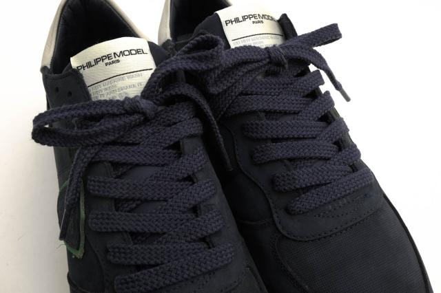 ○フィリップ モデル PHILIPPE MODEL ヌバックレザー 牛革 ローカットスニーカー TWLU NB01 TROPEZ X Vintage Nubuck ヴィンテージ 中古_5