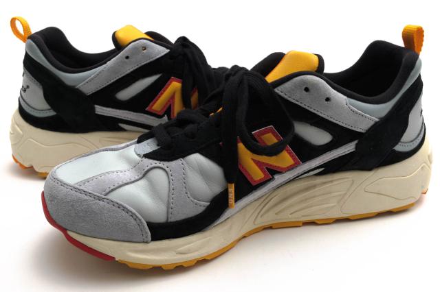 ○ニューバランス NEW BALANCE END.コラボモデル ローカットスニーカー CM878EN Grey Gull ABZORBクッショニングシステム メンズ 中古_2