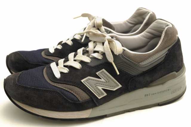 ○ニューバランス NEW BALANCE 牛革 ハイトレル ローカットスニーカー M997NV ENCAPミッドソール メンズ 【中古】 中古