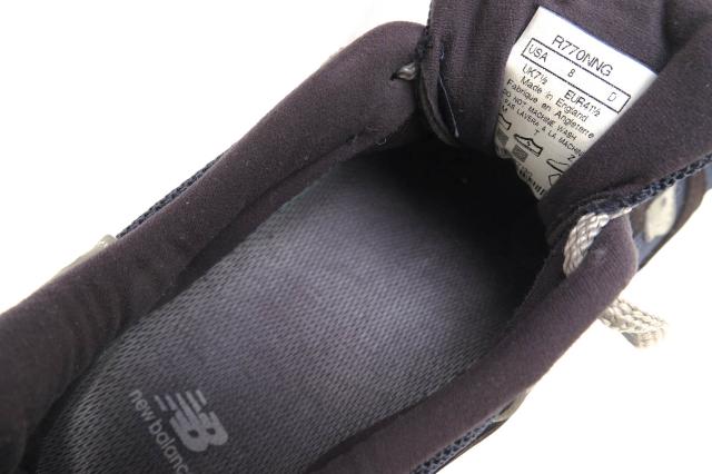 ○ニューバランス NEW BALANCE ヌバック ローカットスニーカー R770NNG Ortholiteインソール メンズ 【中古】 中古_7