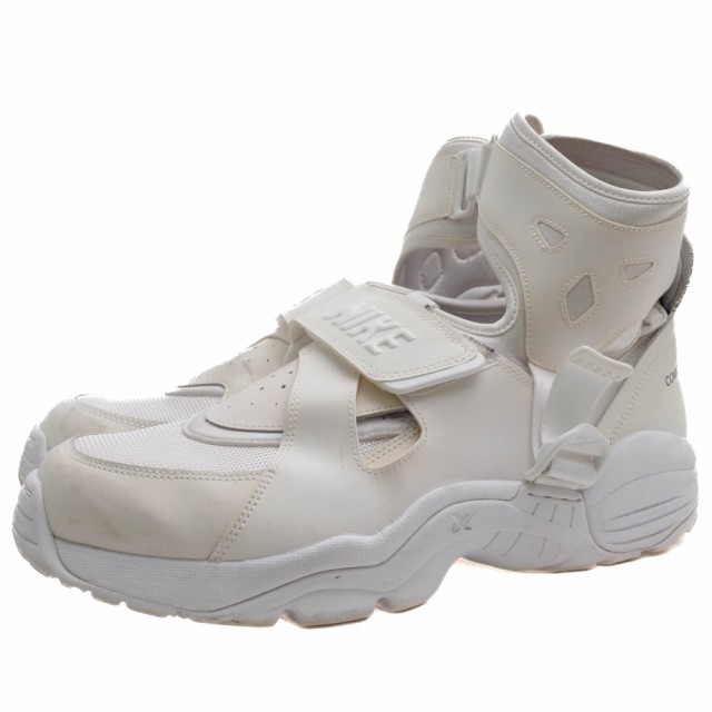 ○ナイキ NIKE COMME des GARCONS HOMME PLUS コム デ ギャルソン・オム プリュス ハイカットスニーカー DH0199-100 AIR CARNIVORE 中古