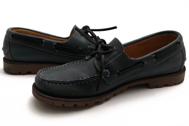 ○パラブーツ Paraboot 牛革 デッキシューズ MALO RAID ブレイク製法 モカシン 定番 メンズ 【中古】 中古