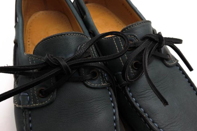 ○パラブーツ Paraboot 牛革 デッキシューズ MALO RAID ブレイク製法 モカシン 定番 メンズ 【中古】 中古