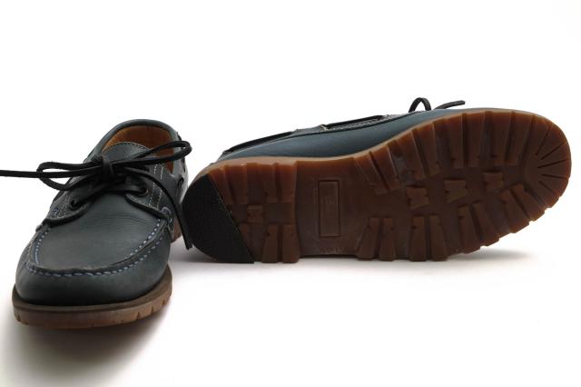 ○パラブーツ Paraboot 牛革 デッキシューズ MALO RAID ブレイク製法 モカシン 定番 メンズ 【中古】 中古