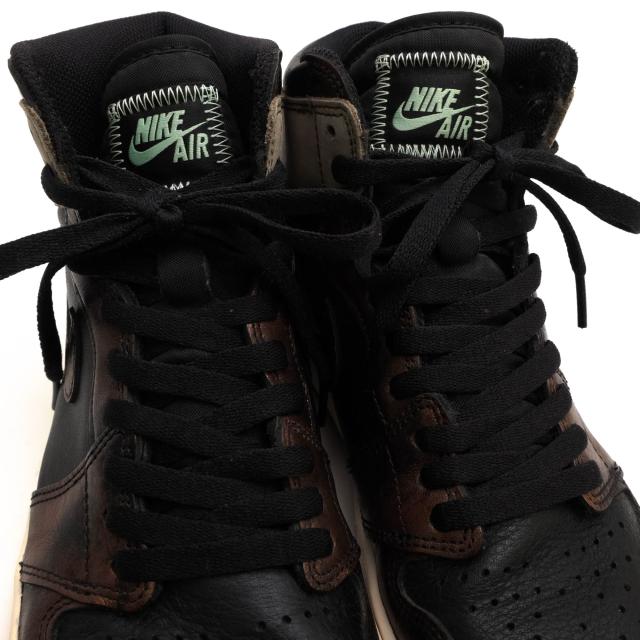 ○ナイキ NIKE 天然皮革 ハイカットスニーカー 555088-033 Air Jordan 1 High OG Patina Rust Shadow エアジョーダン メンズ 【中  中古_4