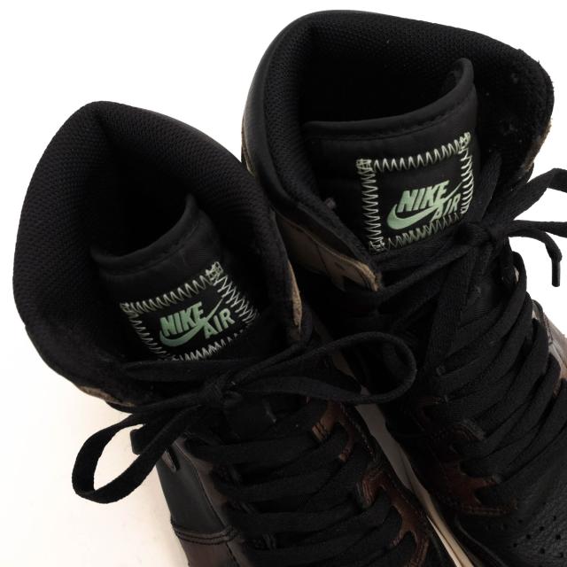 ○ナイキ NIKE 天然皮革 ハイカットスニーカー 555088-033 Air Jordan 1 High OG Patina Rust Shadow エアジョーダン メンズ 【中  中古_5