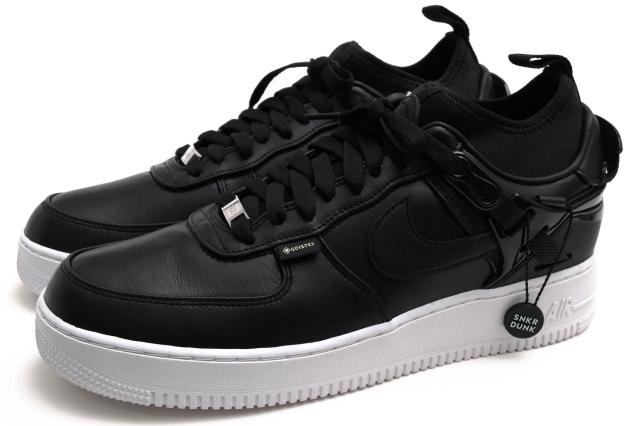 ○ナイキ NIKE UNDERCOVER アンダーカバー GORE-TEX ゴアテックス ローカットスニーカー DQ7558-002 Air Force 1 Low Black エアフ 中古