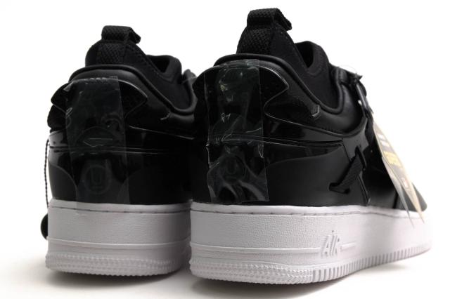 ○ナイキ NIKE UNDERCOVER アンダーカバー GORE-TEX ゴアテックス ローカットスニーカー DQ7558-002 Air Force 1 Low Black エアフ 中古_3