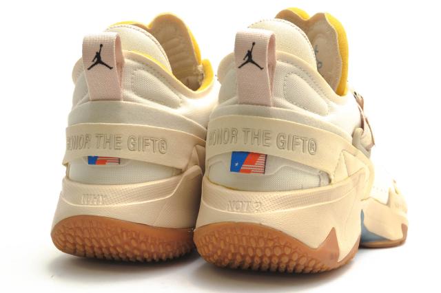 ○ナイキ NIKE Honor The Gift ローカットスニーカー DQ1982-200 JORDAN WHY NOT ZER0.5 HTG PF RAGING GRACE ジョーダン シグネチ 中古_3