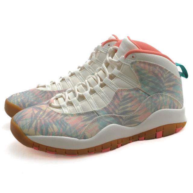 ○ナイキ NIKE ハイカットスニーカー CV9776-900 Air Jordan 10 Retro Super Bowl LIV ジョーダン スーパーボウル 54 メンズ 【中 中古