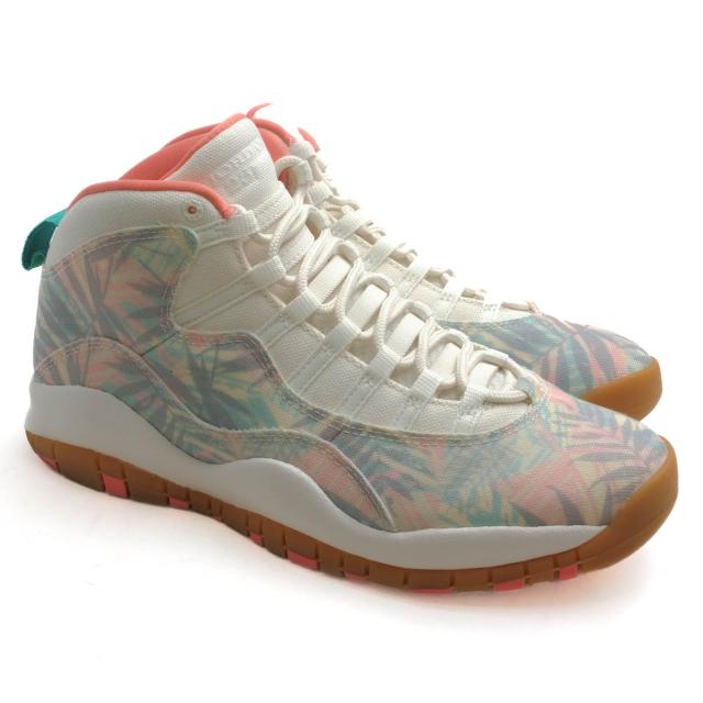 ○ナイキ NIKE ハイカットスニーカー CV9776-900 Air Jordan 10 Retro Super Bowl LIV ジョーダン スーパーボウル 54 メンズ 【中 中古_1