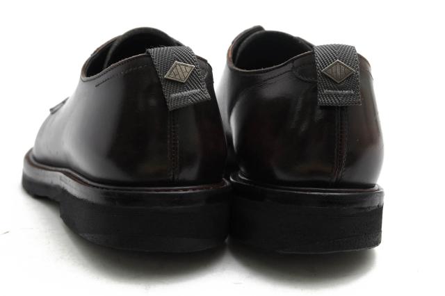 ○ダブルエイチ WH アノネイ社ボカルーカーフ 牛革 ビジネスシューズ WHS-0001 Plane Toe Shoes Cruise Last プレーントゥ Vibram  中古_3