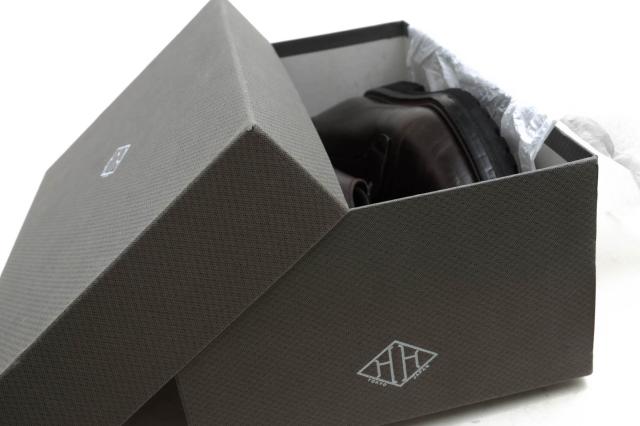 ○ダブルエイチ WH アノネイ社ボカルーカーフ 牛革 ビジネスシューズ WHS-0001 Plane Toe Shoes Cruise Last プレーントゥ Vibram  中古_5
