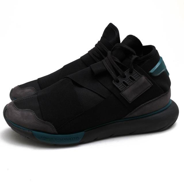 ○ワイスリー Y-3 Adidas アディダス Yohji Yamamoto ヨウジヤマモト ローカットスニーカー BB4735 Qasa High メンズ 【中古】 中古