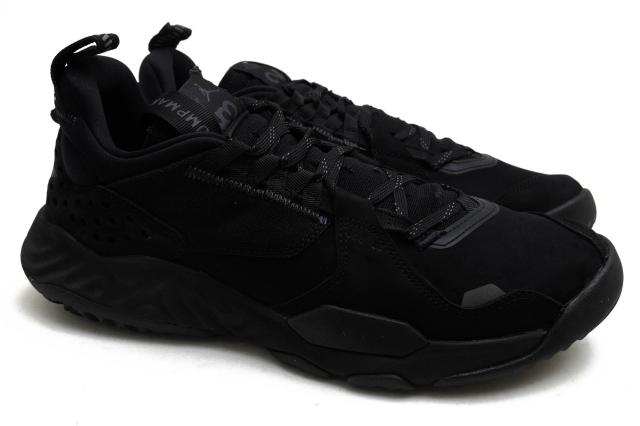 ○ナイキ NIKE 天然皮革 ローカットスニーカー DB5768-007 Air Jordan Delta Black Anthracite ジョーダン デルタ メンズ 【中古】 中古_1