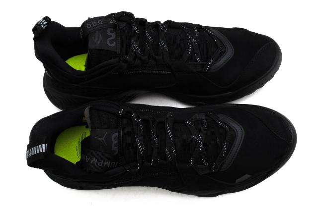 ○ナイキ NIKE 天然皮革 ローカットスニーカー DB5768-007 Air Jordan Delta Black Anthracite ジョーダン デルタ メンズ 【中古】 中古_4