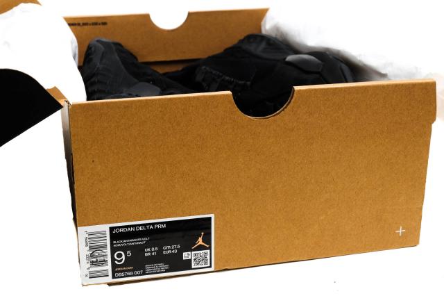 ○ナイキ NIKE 天然皮革 ローカットスニーカー DB5768-007 Air Jordan Delta Black Anthracite ジョーダン デルタ メンズ 【中古】 中古_7