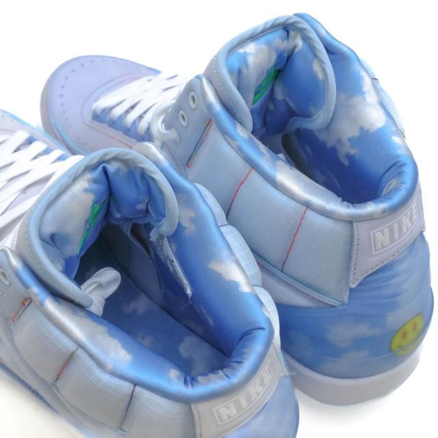 ○ナイキ NIKE J Balvin ハイカットスニーカー Air Jordan 2 Retro SP Celestine Blue White メンズ 【中古】 中古_4