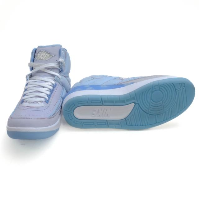 ○ナイキ NIKE J Balvin ハイカットスニーカー Air Jordan 2 Retro SP Celestine Blue White メンズ 【中古】 中古_5