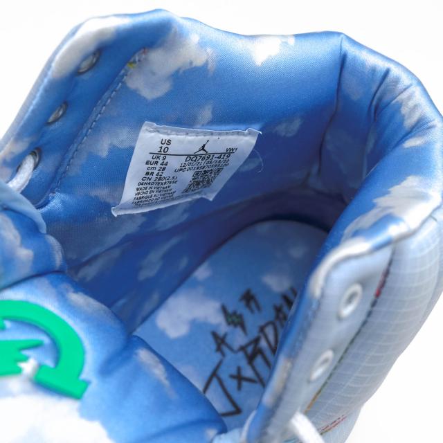 ○ナイキ NIKE J Balvin ハイカットスニーカー Air Jordan 2 Retro SP Celestine Blue White メンズ 【中古】 中古_7