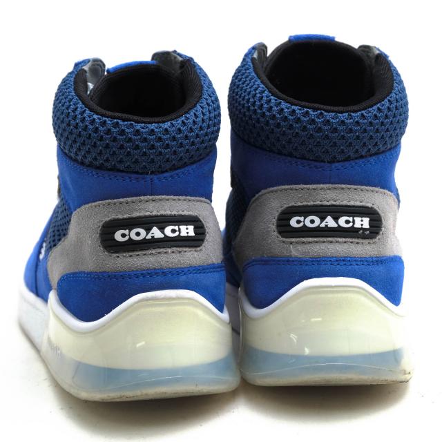 ○コーチ COACH 牛革 ハイカットスニーカー C7087 Citysole High Top Sneaker メンズ 【中古】 中古