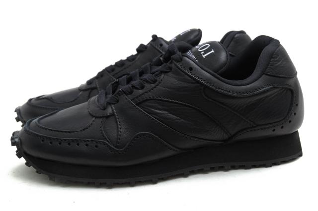 ○ミスターオリーブ MR.OLIVE 牛革 ローカットスニーカー ME1001 E.O.I WATER PROOF LEATHER ALL SHIRINK BRITISH TRAINER SNEAKER 中古