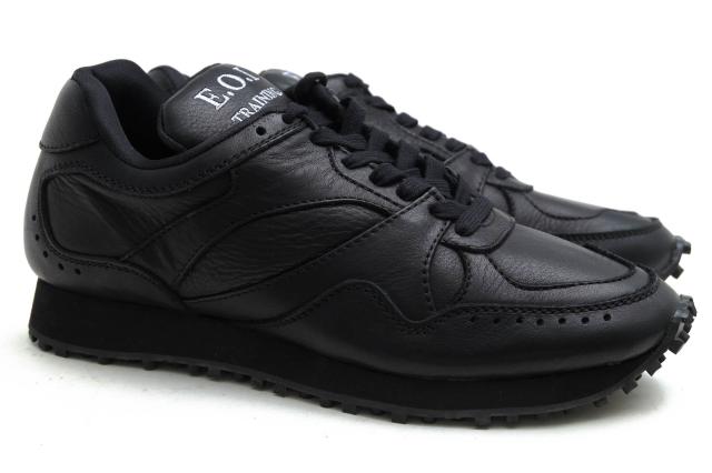 ○ミスターオリーブ MR.OLIVE 牛革 ローカットスニーカー ME1001 E.O.I WATER PROOF LEATHER ALL SHIRINK BRITISH TRAINER SNEAKER 中古_1